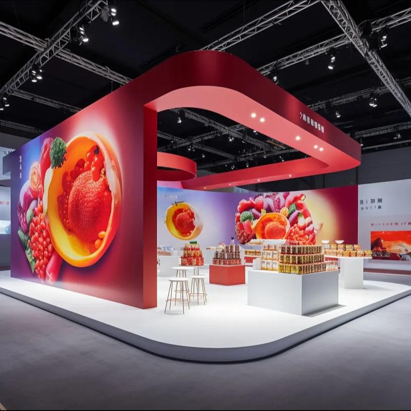 2024上海华食展展台提案.地址:上海国展中心 #食品