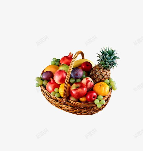 果篮水果 葡萄 元素 免抠png 设计图片 免费下载 页面网页 平面电商 创意素材 果篮素材