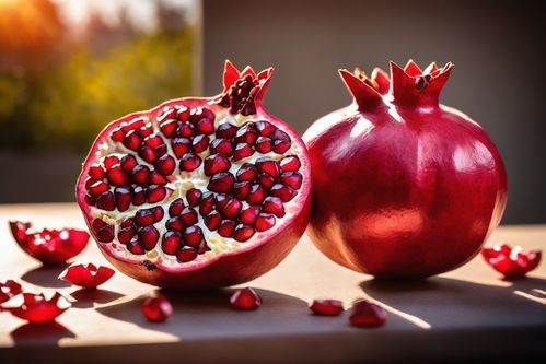 食品现摘成熟美味清爽水果红石榴摄影图图片 摄影图 下载至来源处