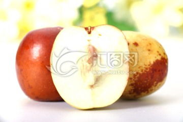 苹果枣高清,蔬菜水果,食品餐饮,摄影素材,汇图网