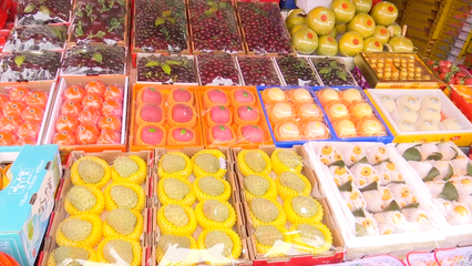 昆明一市场日交易量近2000吨!春节临近,这些水果最受欢迎…